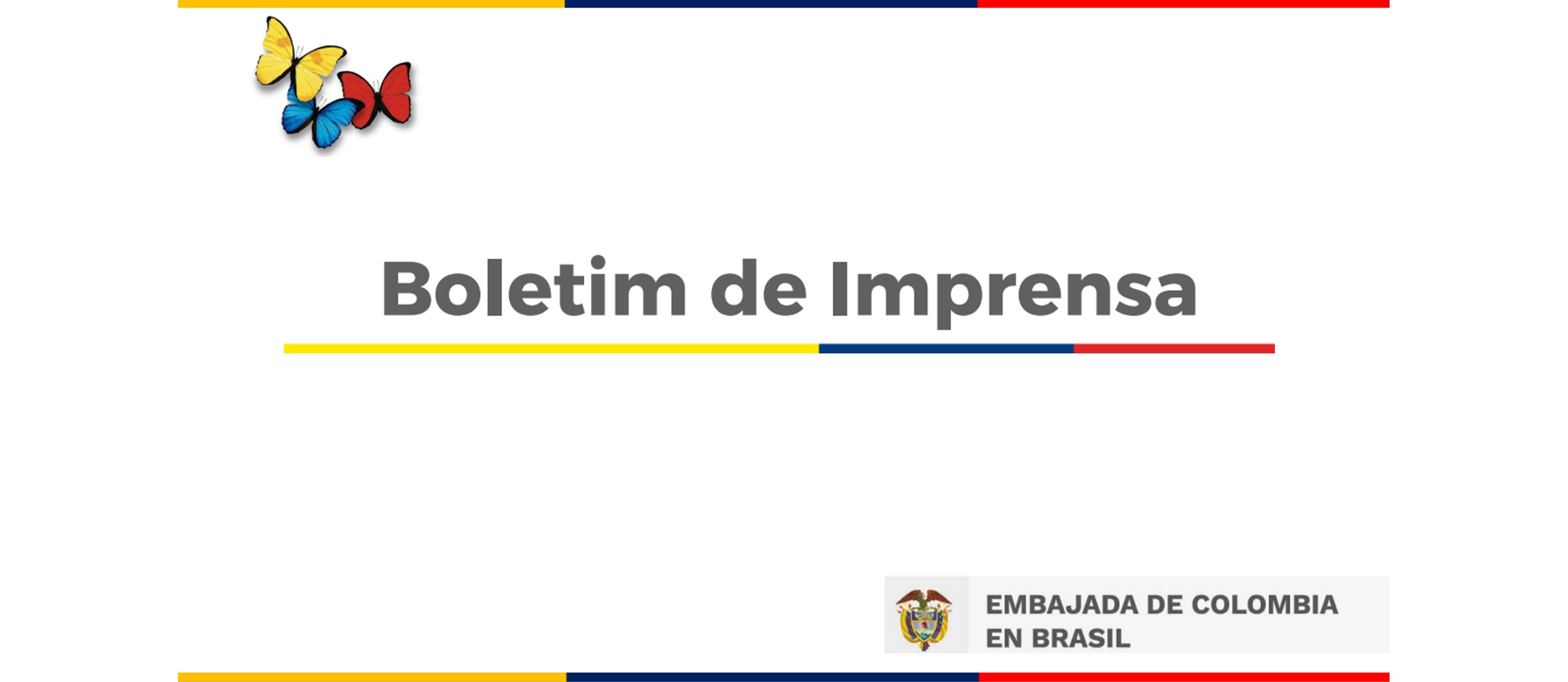 Embajada de Colombia en Brasil publica el Boletín de marzo de 2023