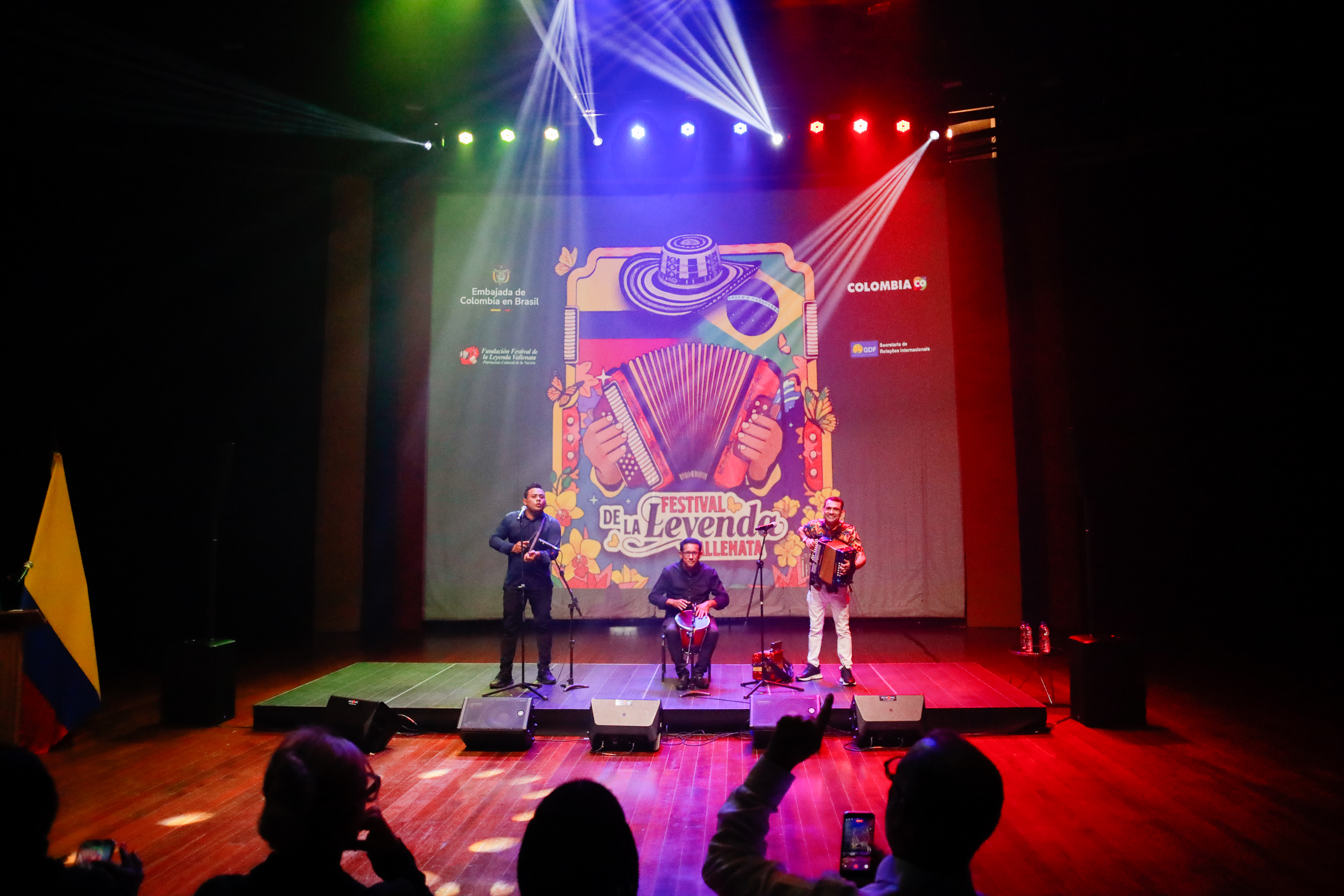 Homenaje al Festival de la Leyenda Vallenata en Brasilia