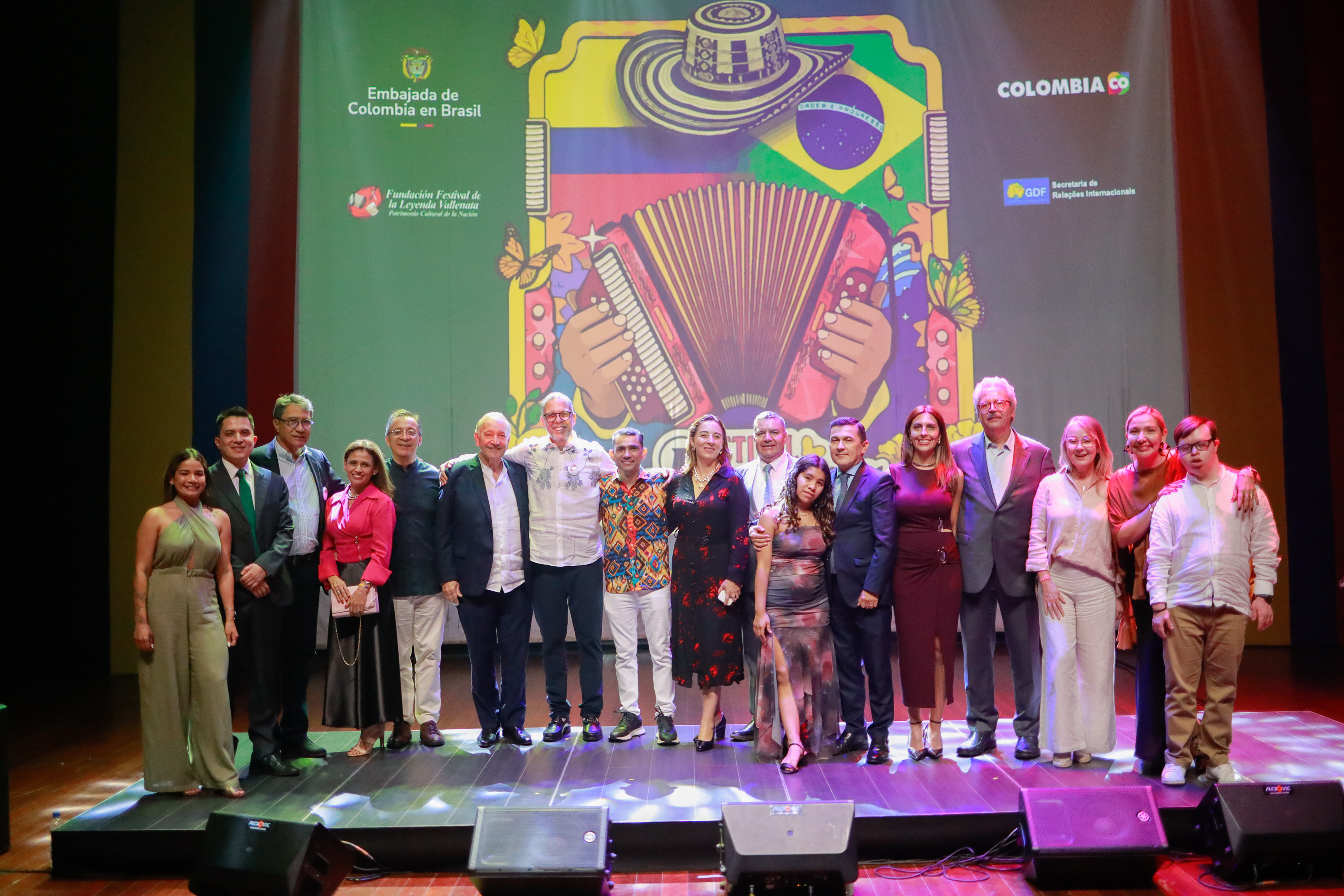 Homenaje al Festival de la Leyenda Vallenata en Brasilia