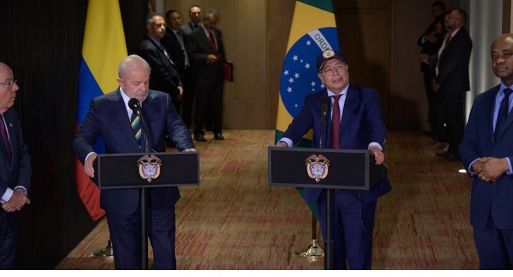 Colombia y Brasil coinciden en la importancia de lograr la paz política y la paz militar en el mundo