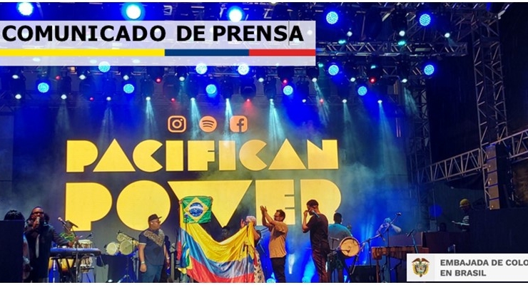 La Pacifican Power y el Festival Petronio  Álvarez en el Festival Feira Preta