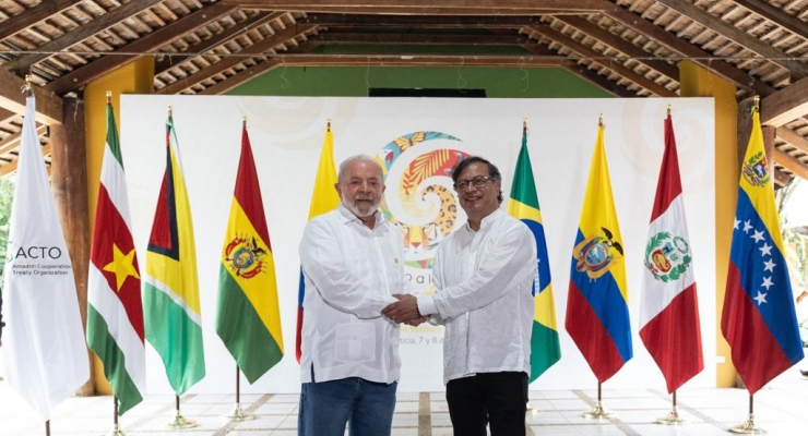 Presidentes Petro y Lula da Silva lideran en Leticia reunión técnico científica que busca revertir deterioro de la Amazonía