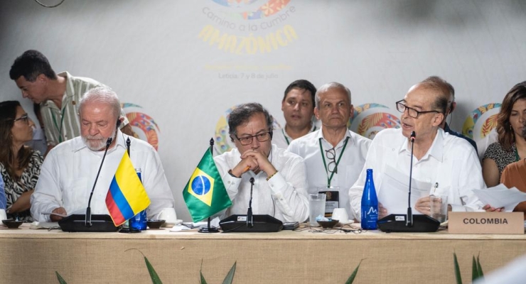 Canciller insistió en propuesta del presidente Gustavo Petro, de realizar un canje de deuda por acción climática para generar recursos para el Amazonas